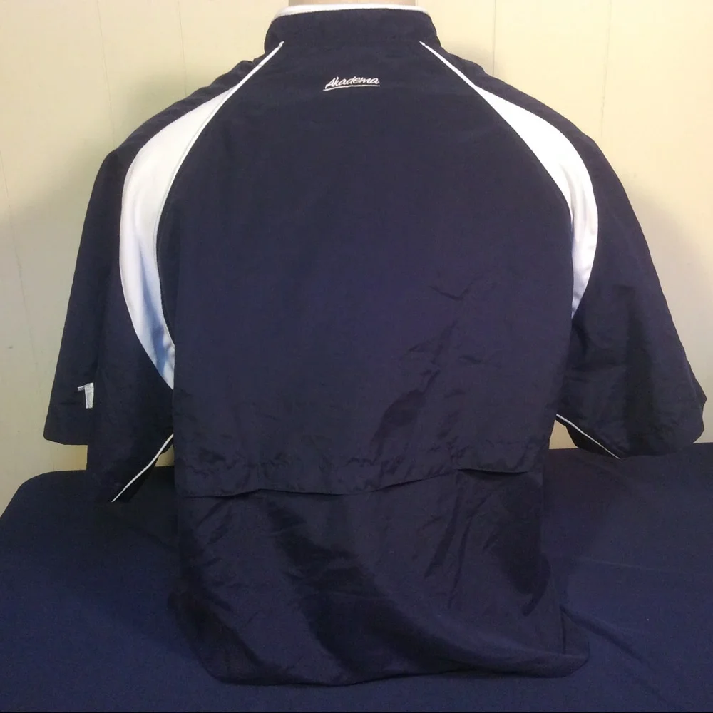 Mens Braves Baseball Warmup Jacket size large Akadema